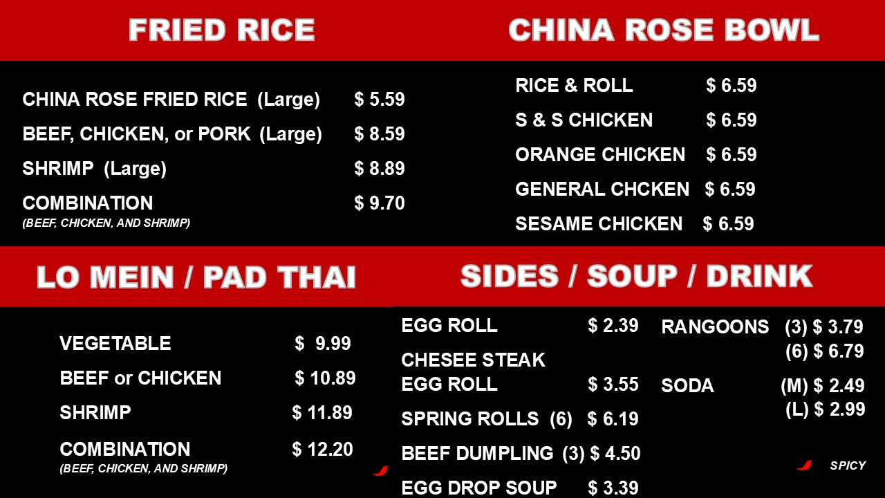 Menu page 4